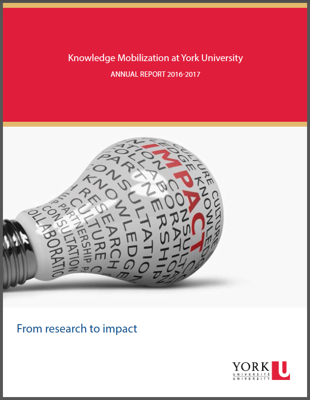 Knowledge Mobilization Annual Report Cover 2013-2014